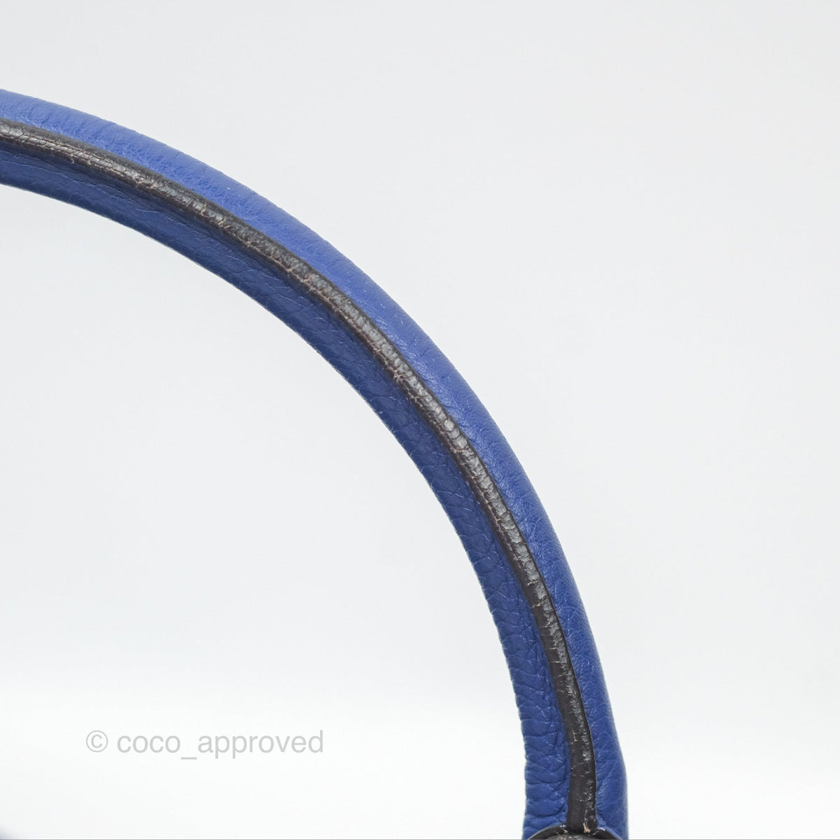 Celine Small Sleek Trapeze Blue Calfskin