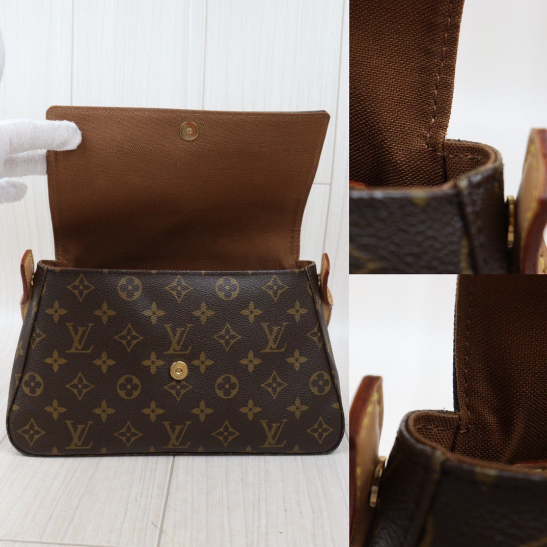 Rank AB ｜ LV Monogram Looping Mini Shoulder Bag ｜24061202