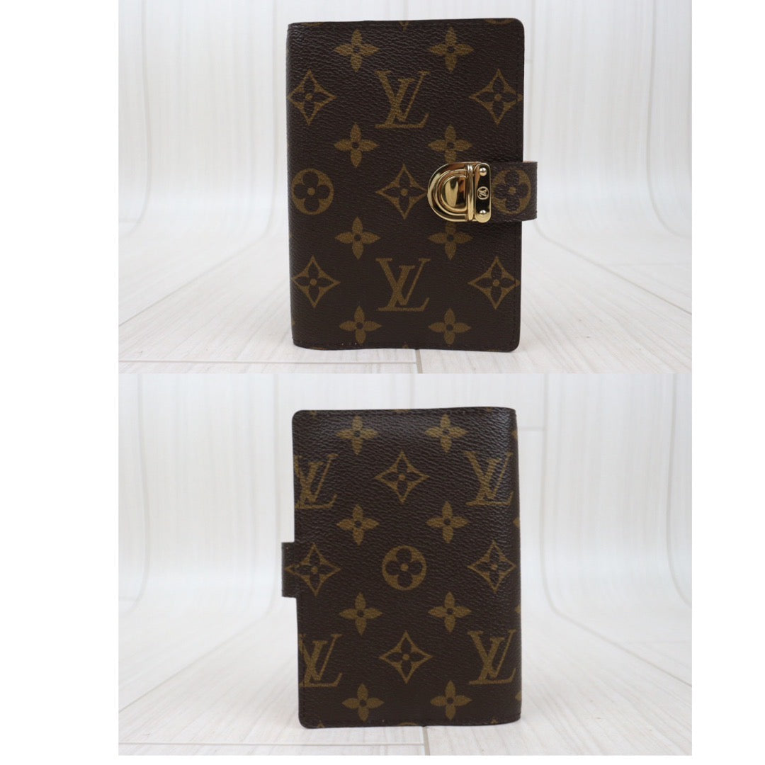 Rank A ｜ LV Monogram Agenda PM Notebook Cover ｜Q24040424