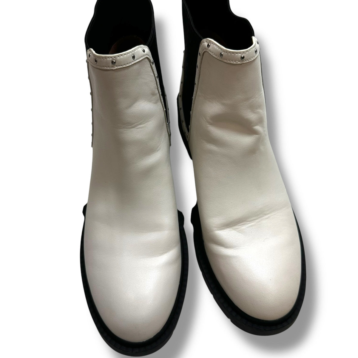 Boots Designer By Coach In White, Size: 11