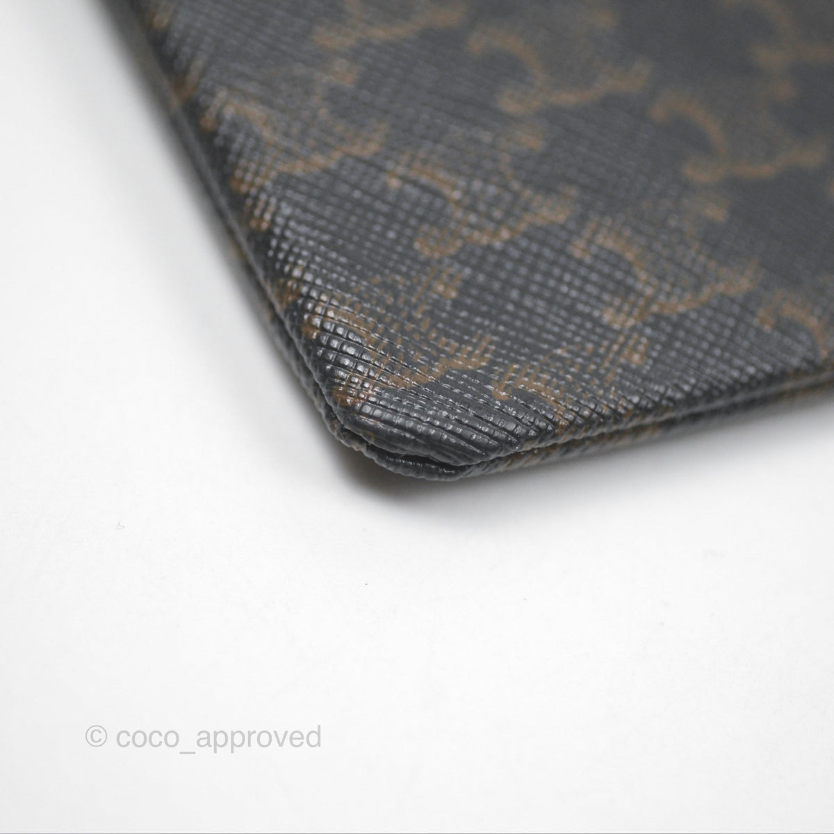 Celine Coin & Card Pouch Triomphe Canvas