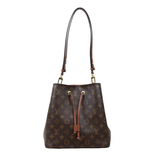 Rank A｜ LV Monogram Neonoe Canvas  Brown Shoulder Bag IC Chip Model｜S24061716