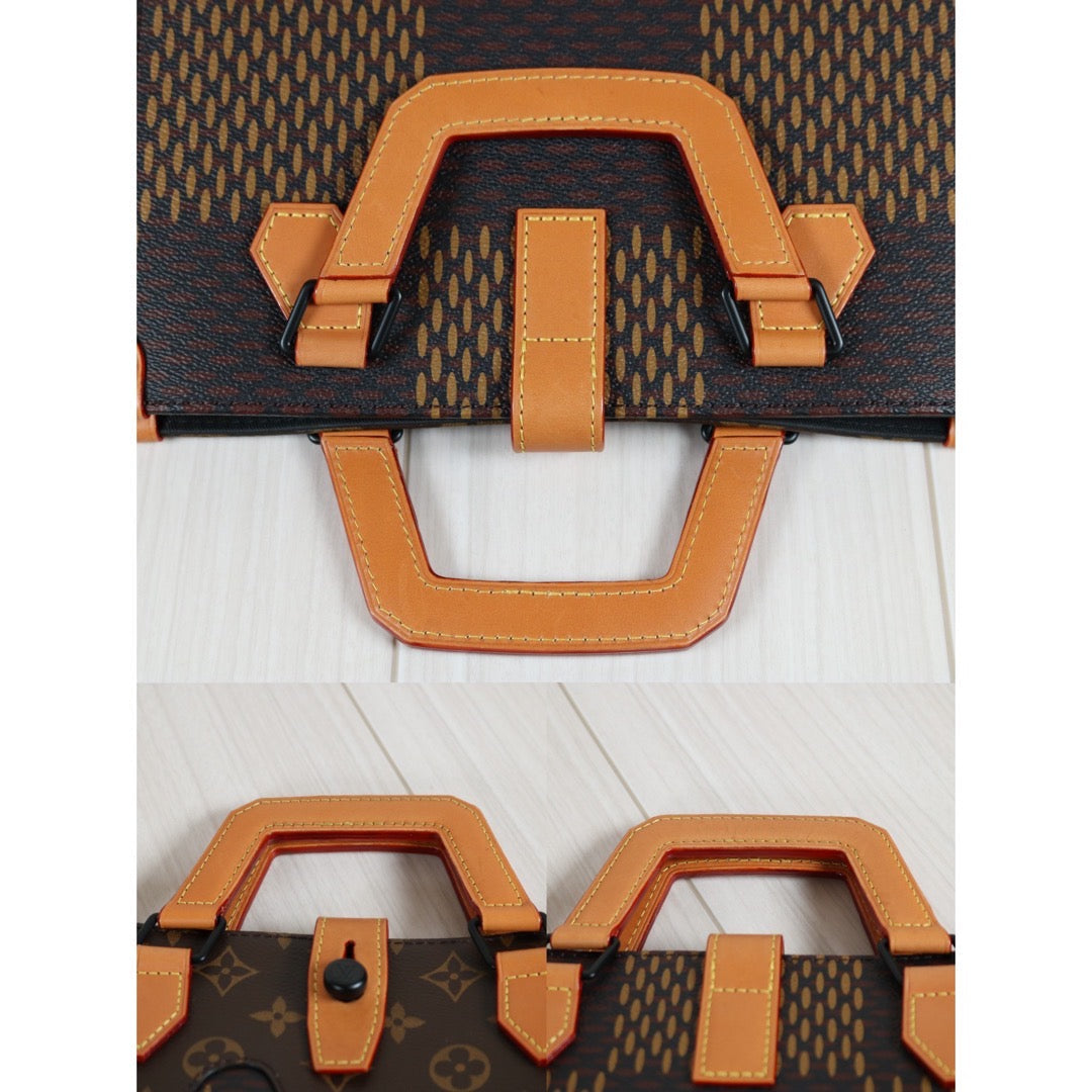 Rank A ｜ LV Monogram Nigo Series Sac Pra MINI Tote Bag Shoulder Bag｜S24050801