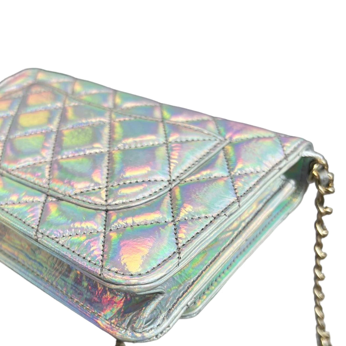 WOC Iridescent Holographic Silver SHW