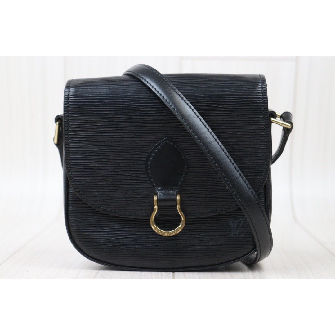 Rank A ｜LV Epi Saint-Cloud PM Shoulder Bag｜24070419