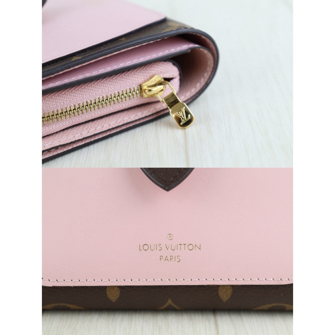 Very Good ( Rank A) ｜ LV Monogram  Wallet Pink｜S25010802