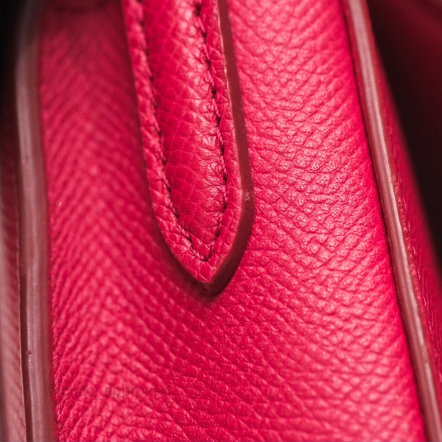 Celine Small Trotteur Crossbody Bag Grained Calfskin Dark Pink