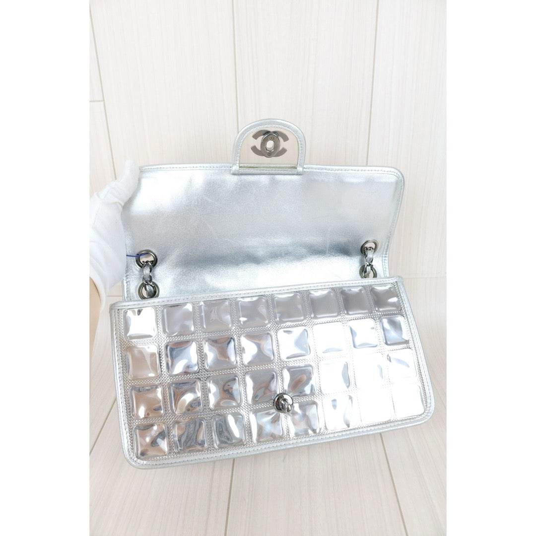 Good ( Rank AB)｜CHANEL Choclate Bar Ice Cubes Chain CF 30 Shoulder Bag Made In 2006～2008Year｜W25052001