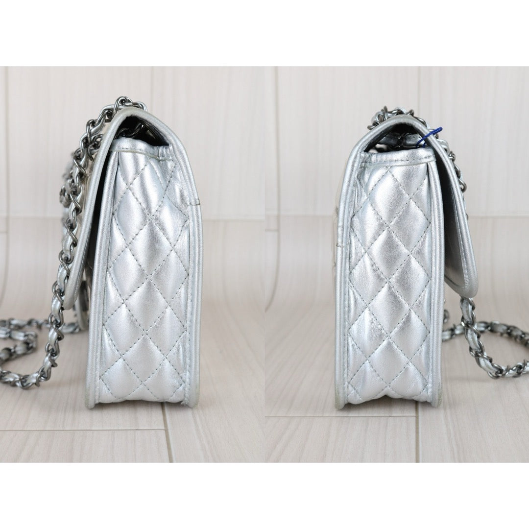 Good ( Rank AB)｜CHANEL Choclate Bar Ice Cubes Chain CF 30 Shoulder Bag Made In 2006～2008Year｜W25052001