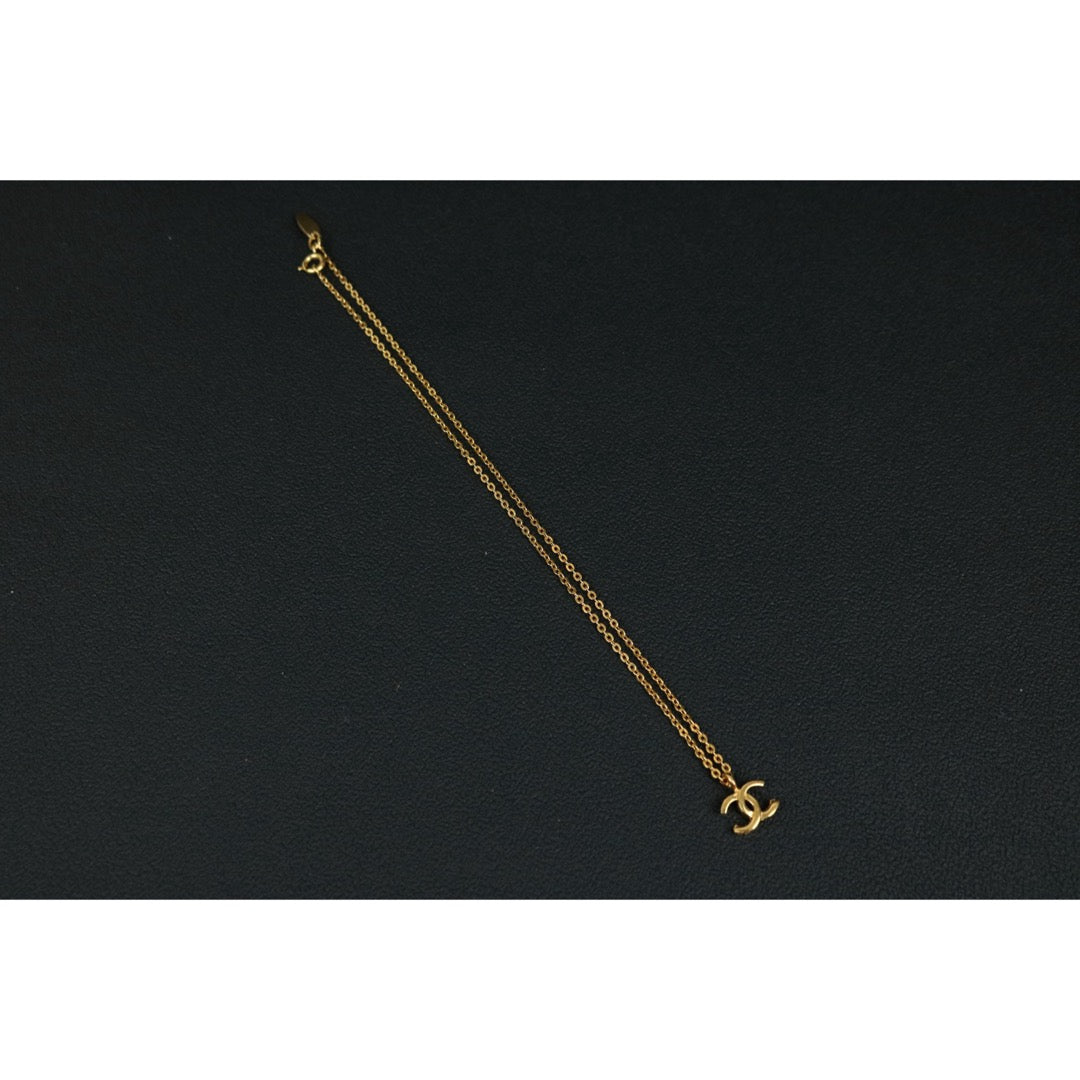 Very Good ( Rank A)｜CHANEL COCO 24K Gold Plated Necklace  ｜X25030610