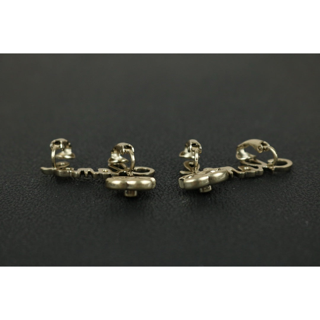 Excellent（Rank SA）｜CHANEL COCO Mark Letter Earrings｜X25020917