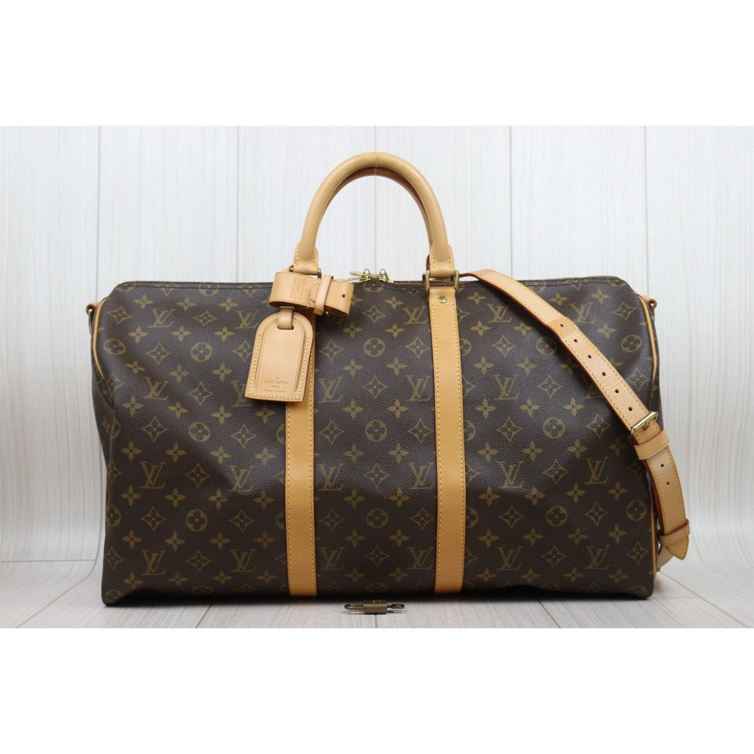 Good ( Rank AB)｜ LV Monogram Keypol Bandrière 50 With Shoulderstrap｜25031311