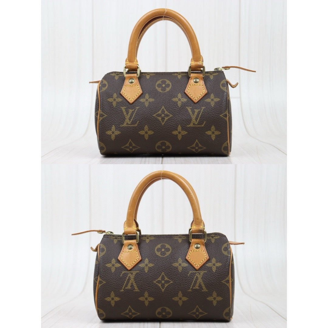 Good ( Rank AB)｜ LV Monogram Mini Speedy Handbag With Shoulderstrap｜25021003