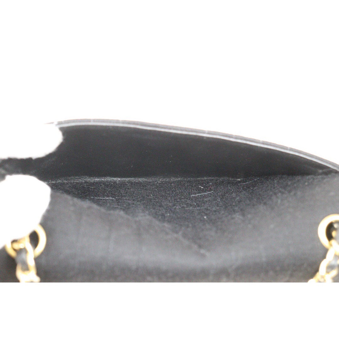 Rank AB ｜ CHANEL Canvas Baguette 23 Shoulder Bag Black Made In 2006-2008Year｜ P24061142