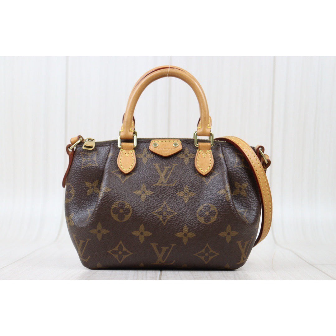 Rank A｜ LV Monogram Nano Turenne Shoulder Bag｜S24061709