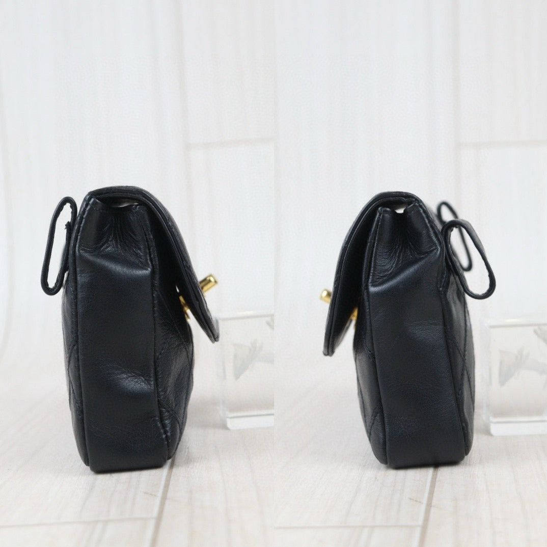 Very Good ( Rank A)｜ CHANEL  Matrasse Lambskin Waist Bag ｜24090516