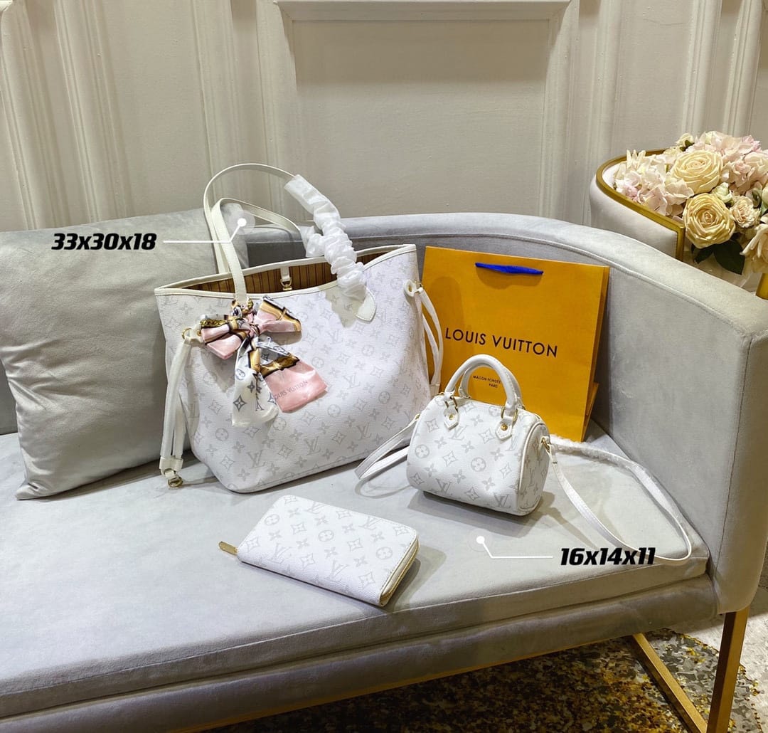 Louis Vuitton Neverfull  Handbag Sets