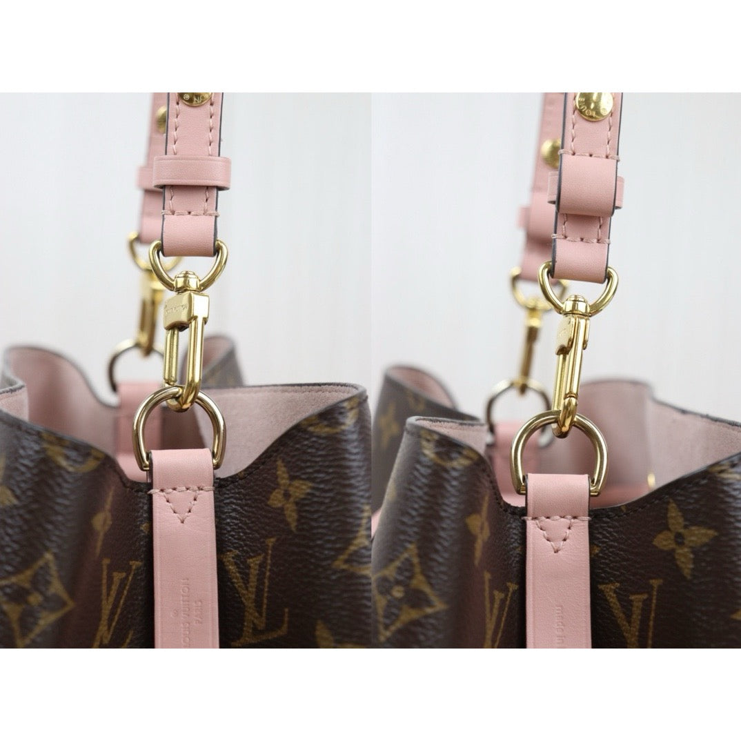 Rank A ｜LV Monogram Neonoe Rose Poodle Shoulder Bag｜S24030419