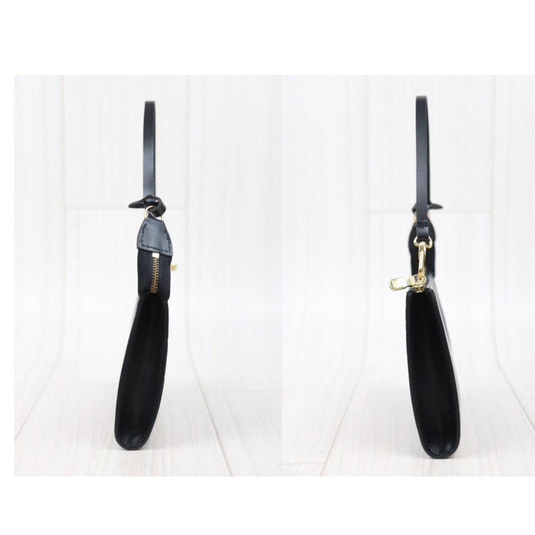 Rank AB｜LV Epi Pochette Accessoir Handbag Black｜24041201