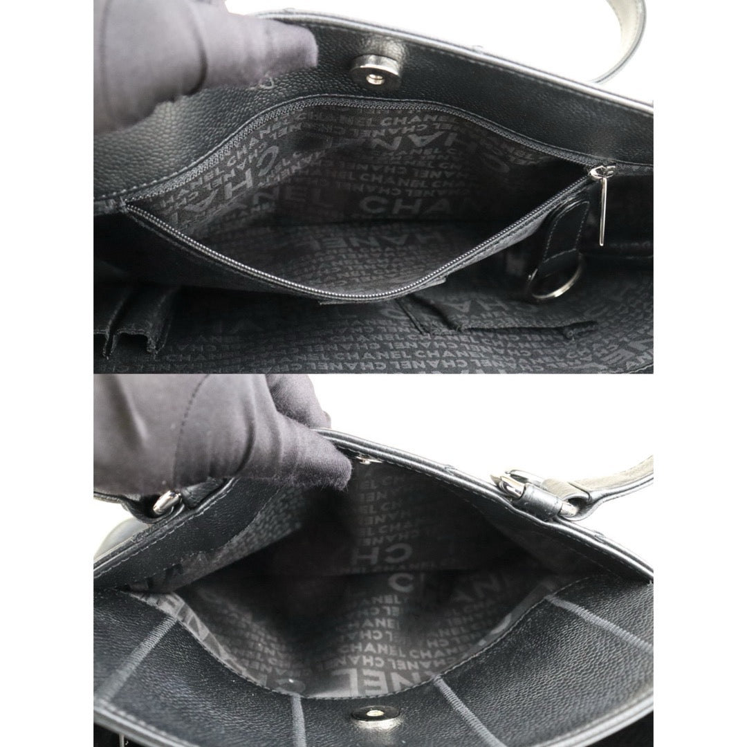 Good ( Rank AB) ｜ CHANEL Caviar Skin Shoulder Bag Made in 2005-2006 Year｜H25021209