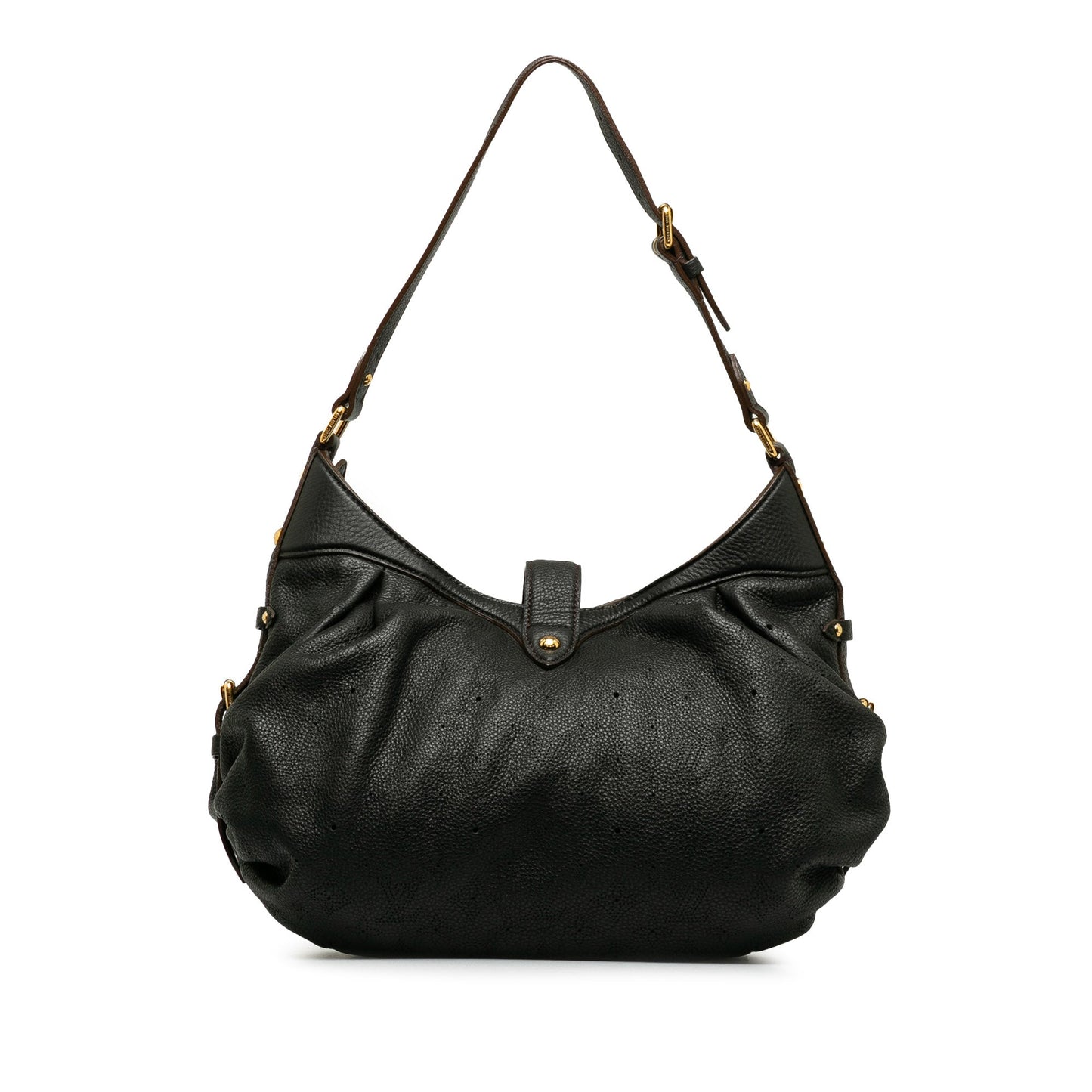 Black Louis Vuitton Monogram Mahina XS Crossbody Bag