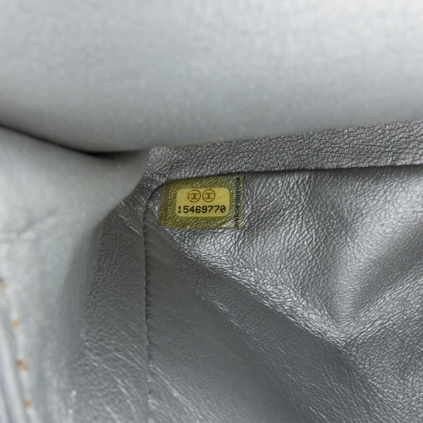 Silver Chanel Reissue 2.55 Aged Calfskin Flap 225 Shoulder Bag