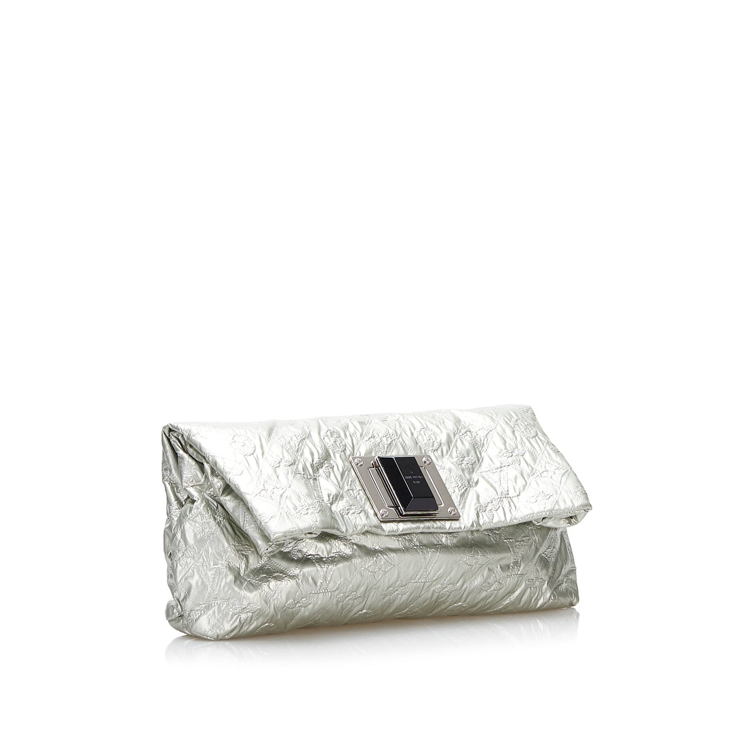 Louis Vuitton Monogram Limelight Altair Clutch Silver Monogram Canvas