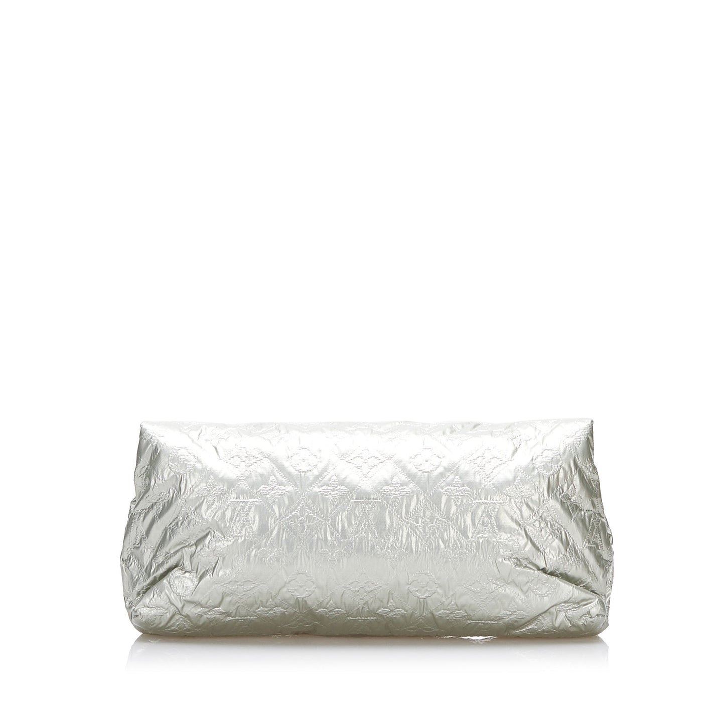 Louis Vuitton Monogram Limelight Altair Clutch Silver Monogram Canvas