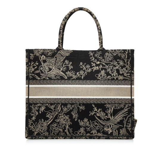 DIOR Large Ornamental Cornely Book Tote Tote Bag