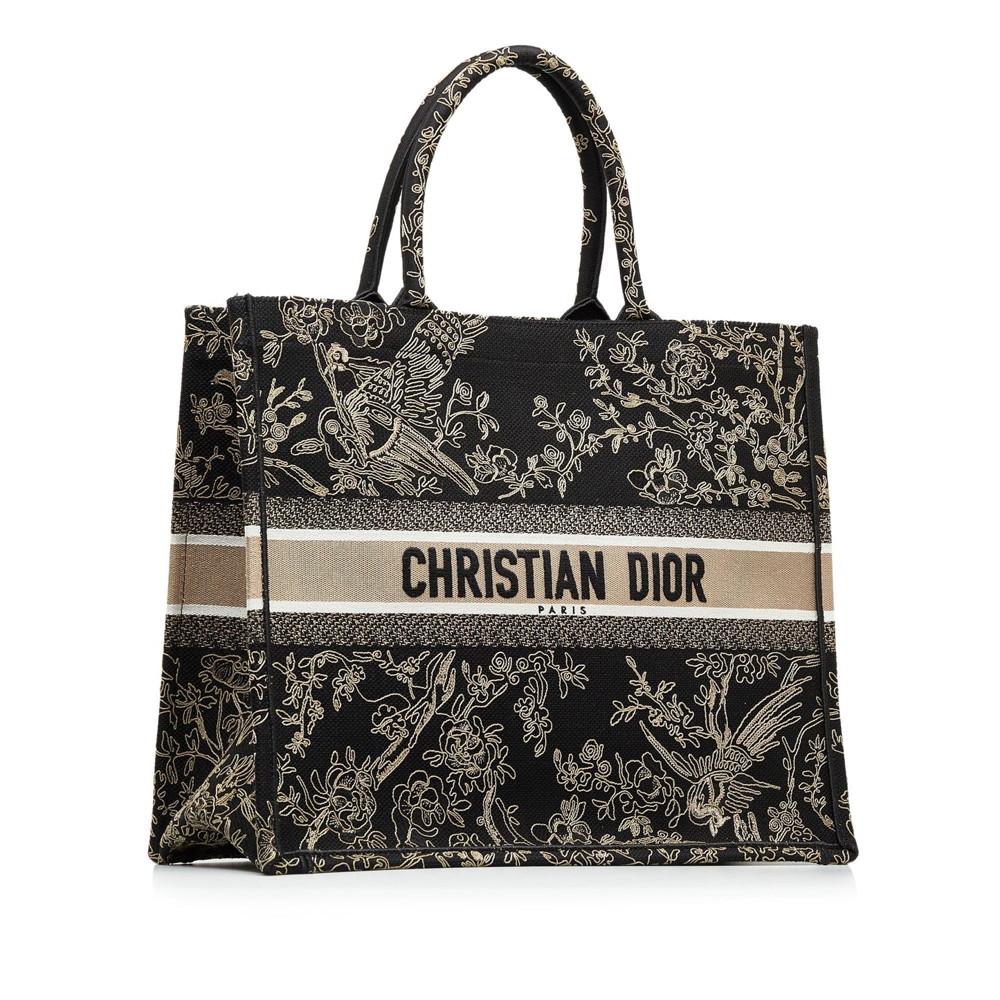 DIOR Large Ornamental Cornely Book Tote Tote Bag