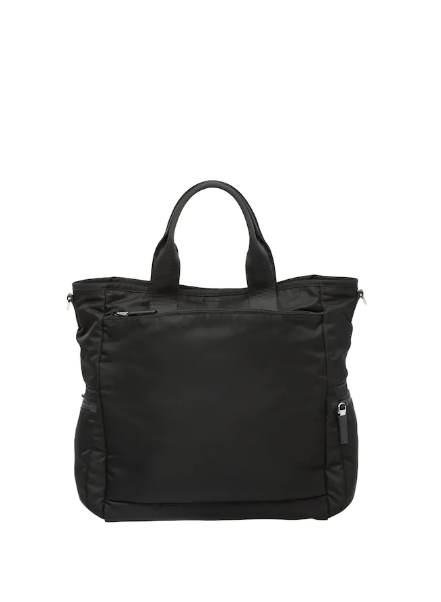 Prada Nylon Tote Bag Black