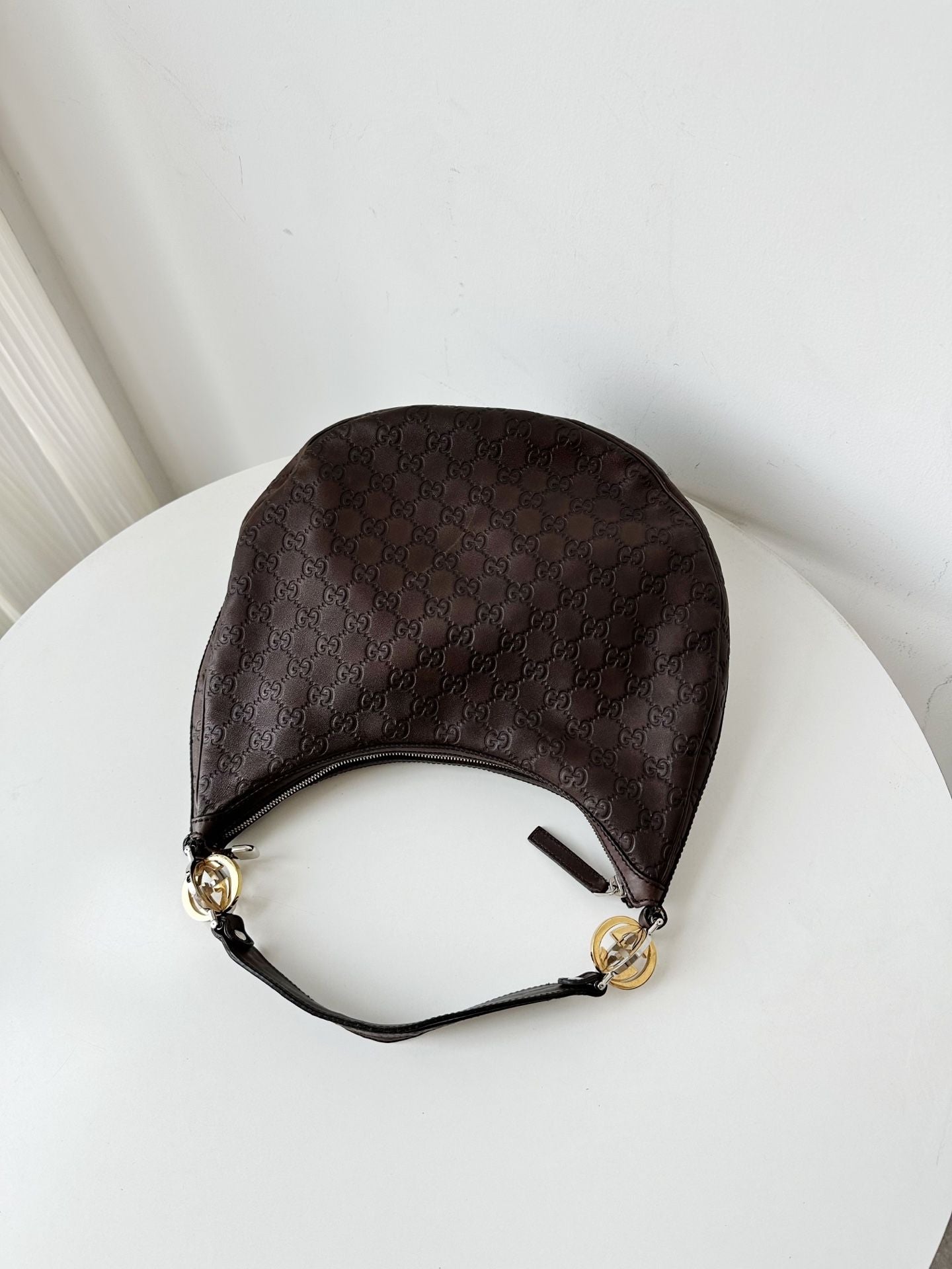 Gucci hobo brown bag **cm