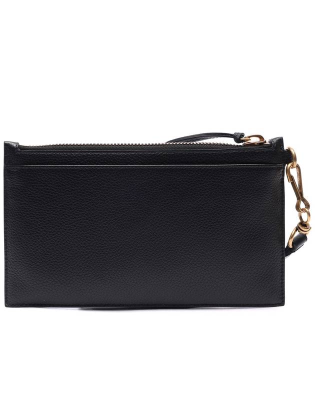 Luxury Balenciaga  Neo Classic Grained Calfskin Clutch Bag Black