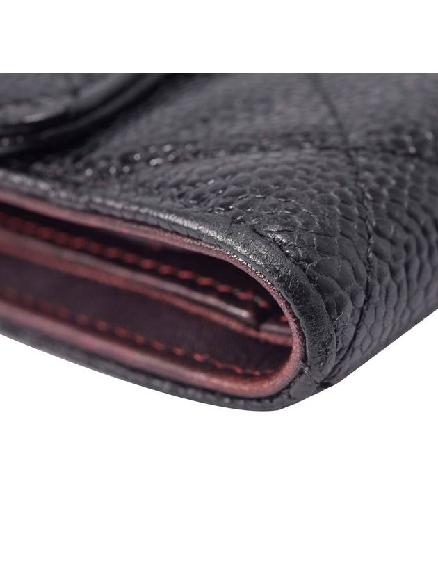 Women s Classic Caviar Long Wallet CD5213 Chanel