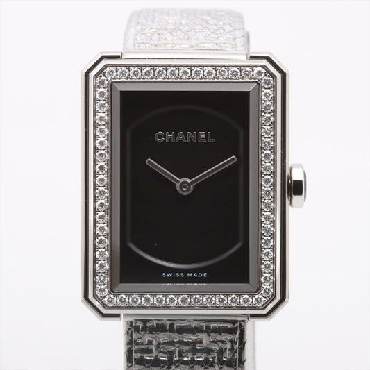 Chanel Boyfriend Twid H4877 SS QZ Black