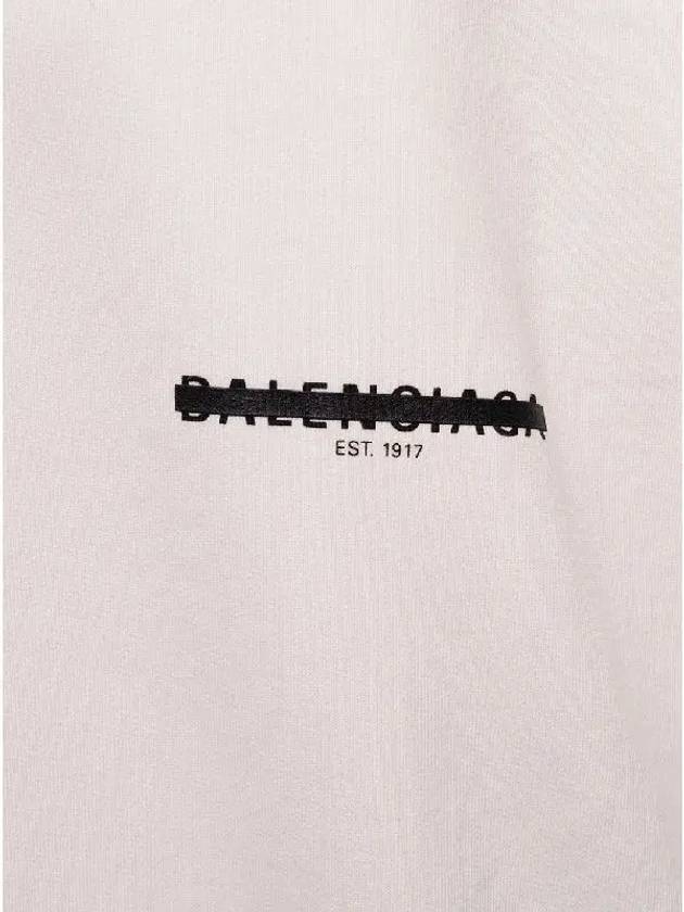 Luxury Balenciaga  Strike 1917 Overfit Hoodie White