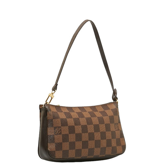 Louis Vuitton Louis Vuitton Damière N51983 Porch Leather  Brown