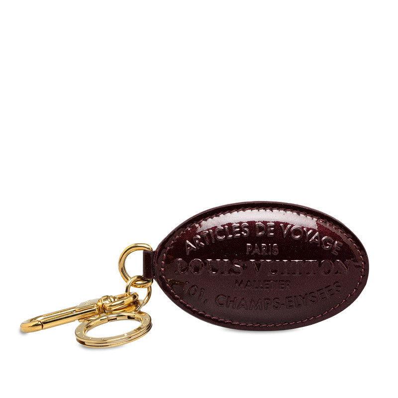 Louis Vuitton Verne Porteocle Artwork Du Voyeurage Keeling M66472 Amarant Pearl Patent Leather  Louis Vuitton