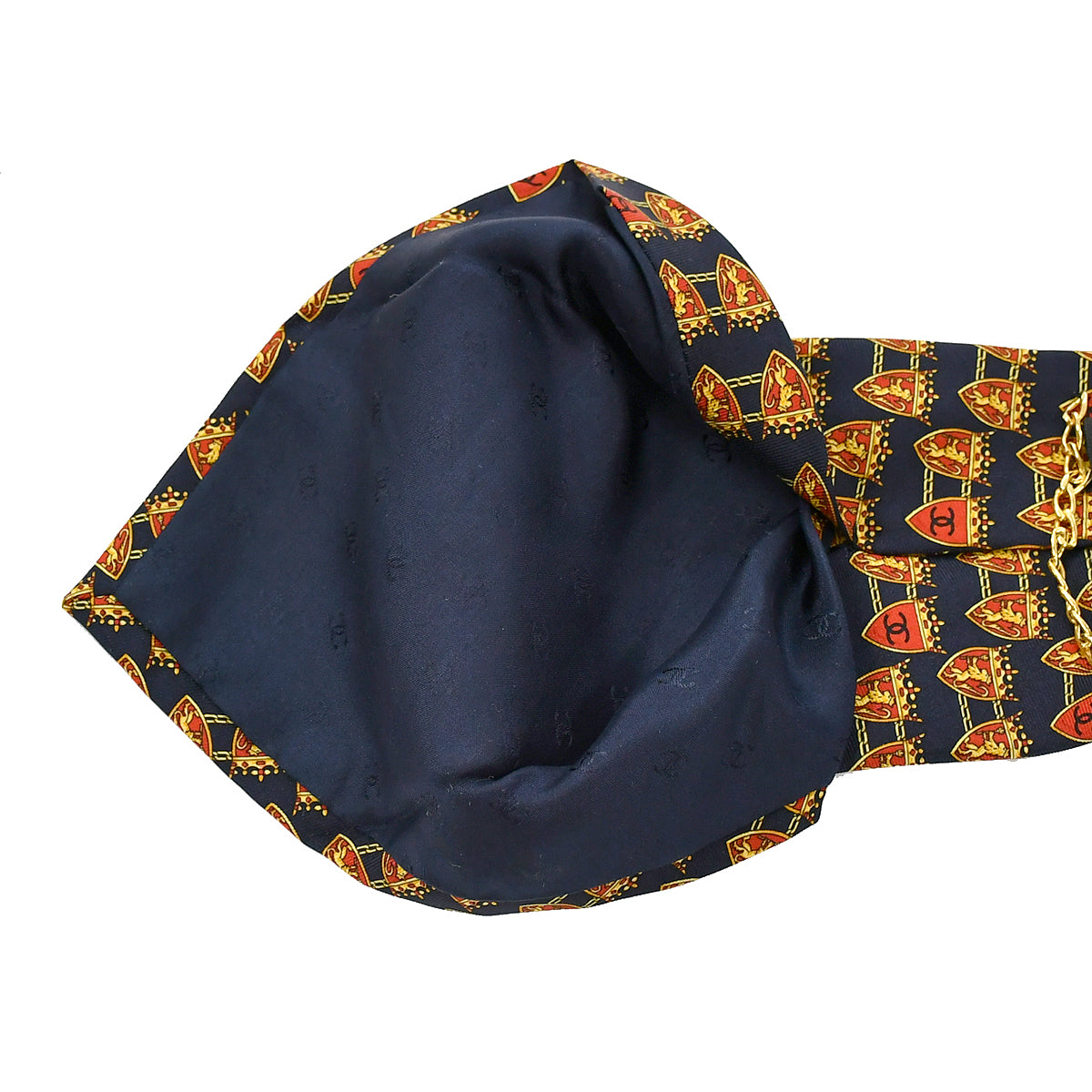 Chanel Black Necktie Small Good