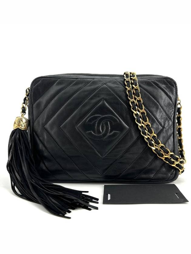 Timeless Lambskin Cross Bag Camera Chanel