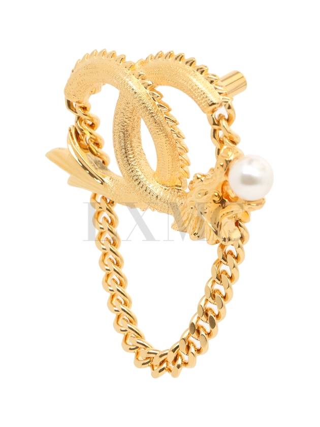 Dragon Brooch LUNAR NEW YEAR CC Logo Chanel