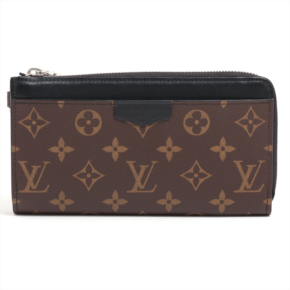 Louis Vuitton Monogram Makassar Zippy Dragon M69407 Black  Brown Round Zip Wallet
