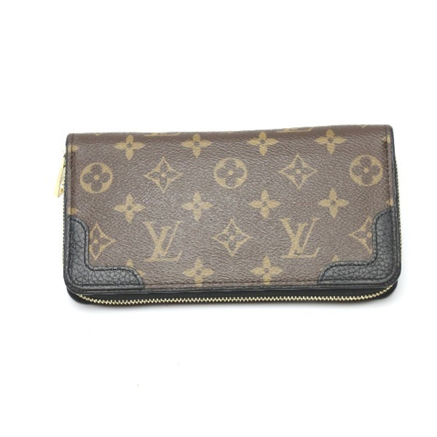 Louis Vuitton Monogram  Noir Monogram Long Wallet (Bi-Fold)