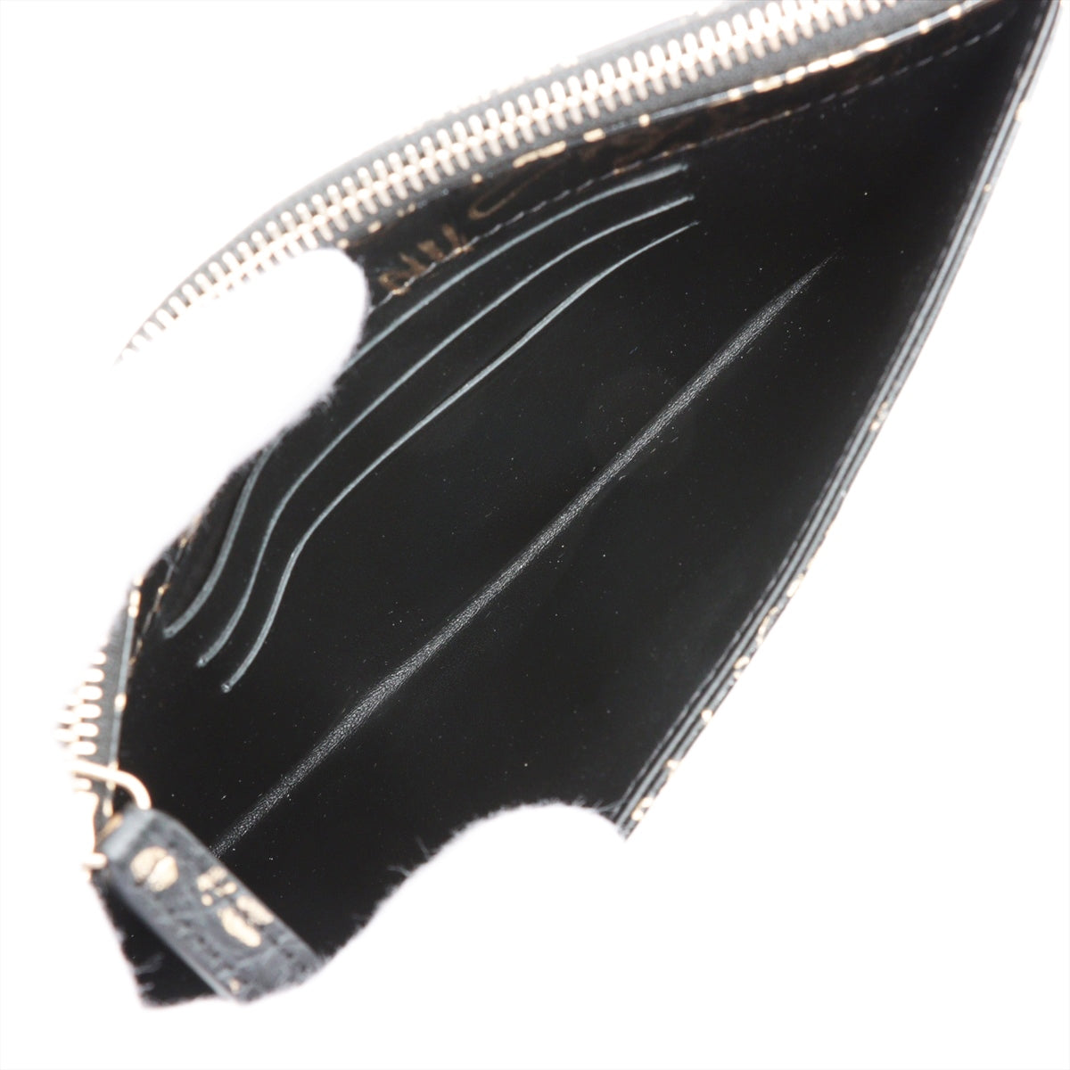 Chanel 2.55 Crocodile Press Coin Case Black Gold  28th