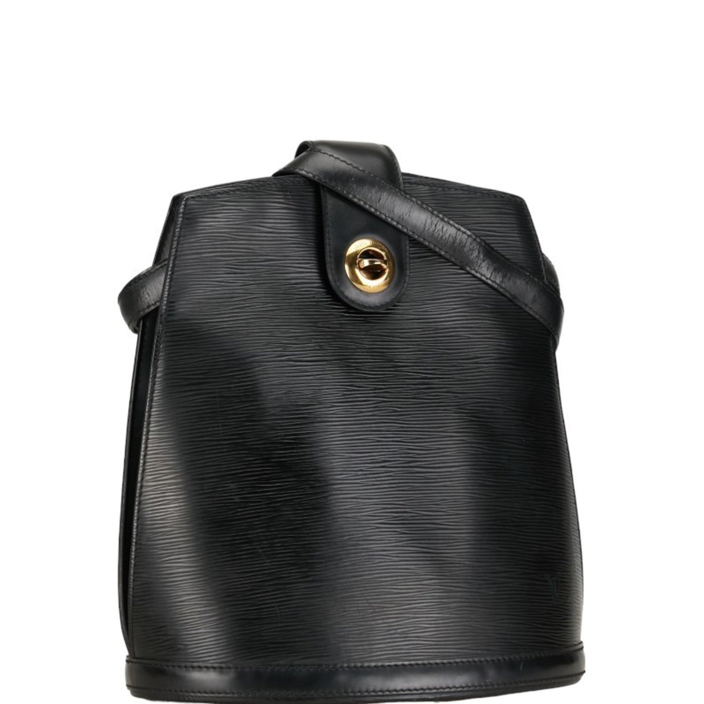 Louis Vuitton Epi  Noir Leather Shoulder Bag