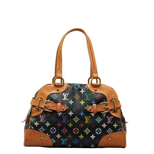 Louis Vuitton Multicolor Claudia Handbag M40194 Noir Black PVC Leather  Louis Vuitton