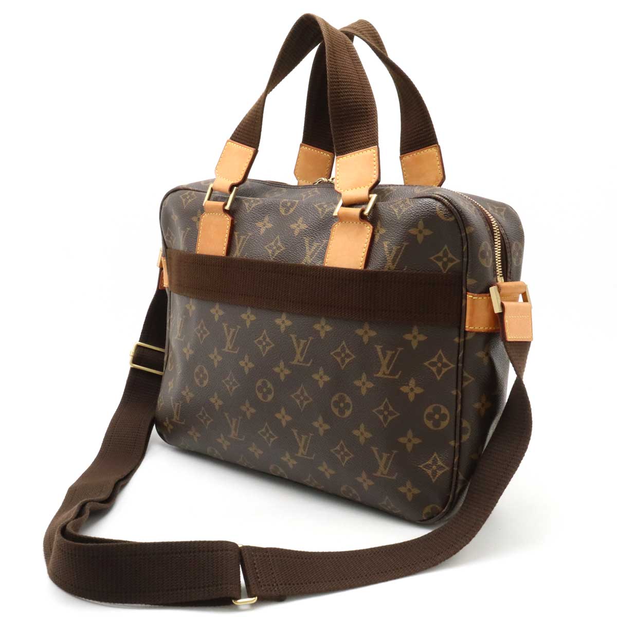 Louis Vuitton Monogram Sack Bosphorus Business Bag 2WAY Shoulder Bag Slipper M40043