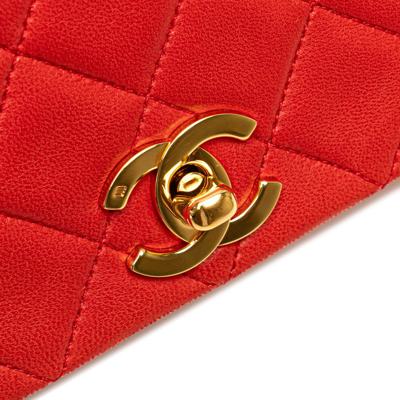 Chanel Matelasse 23 Coco Mark Full Flap Lambskin Shoulder Bag