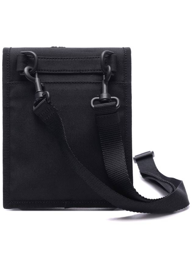 Luxury Balenciaga  Explorer Pouch Strap Cross Bag Black