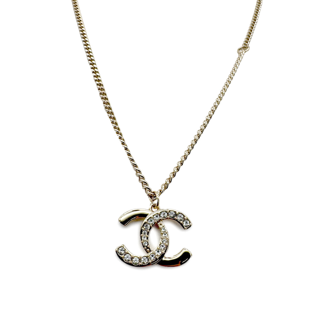 CHANEL NECKLACE COCOMARK RHINESTONE ACCESSORY L24P 90268847